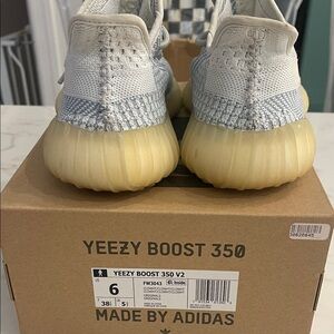 Adidas Yeezy Boost 350 V2 in Gray and Cream